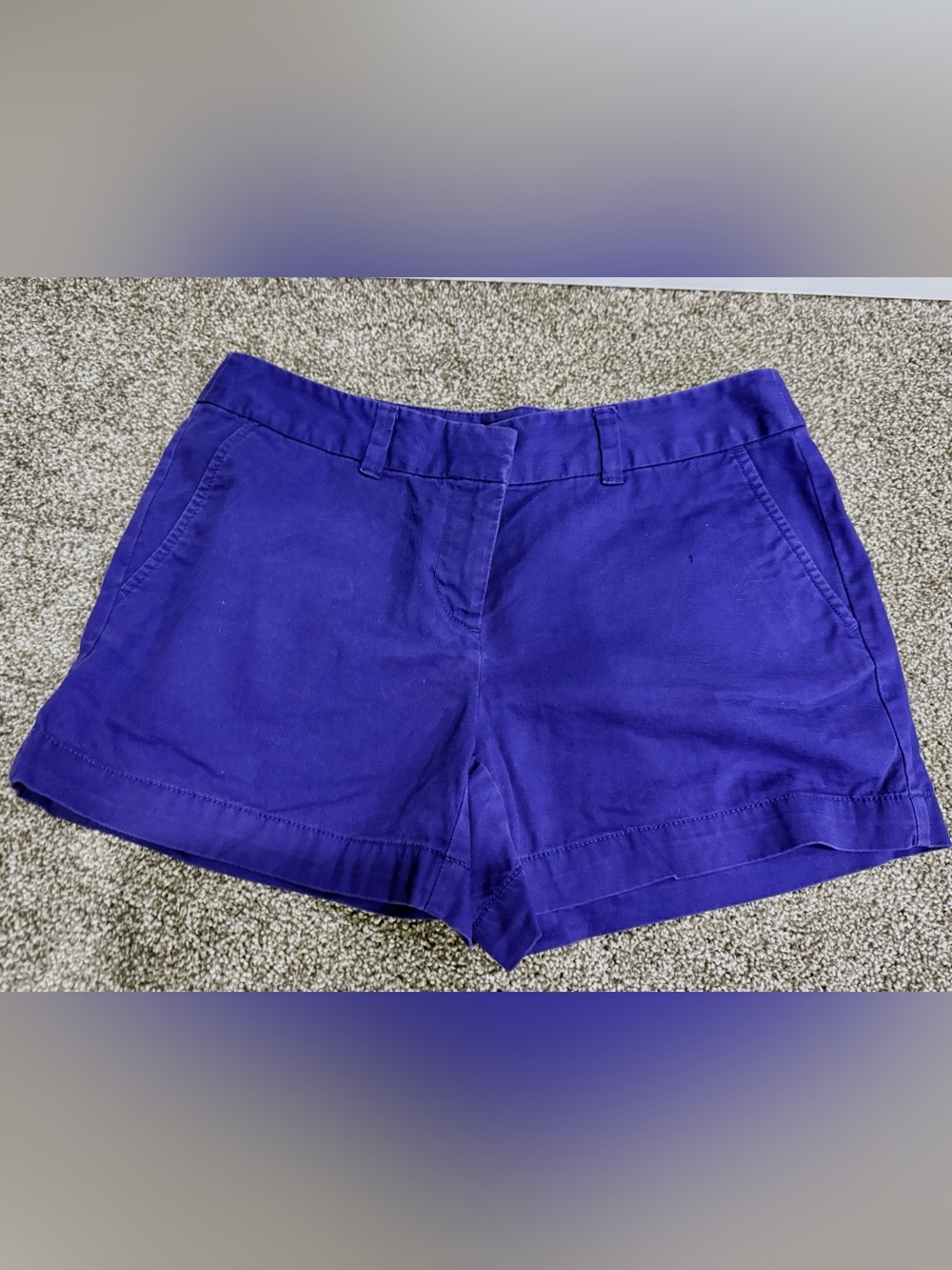 Women's Purple Casual Shorts